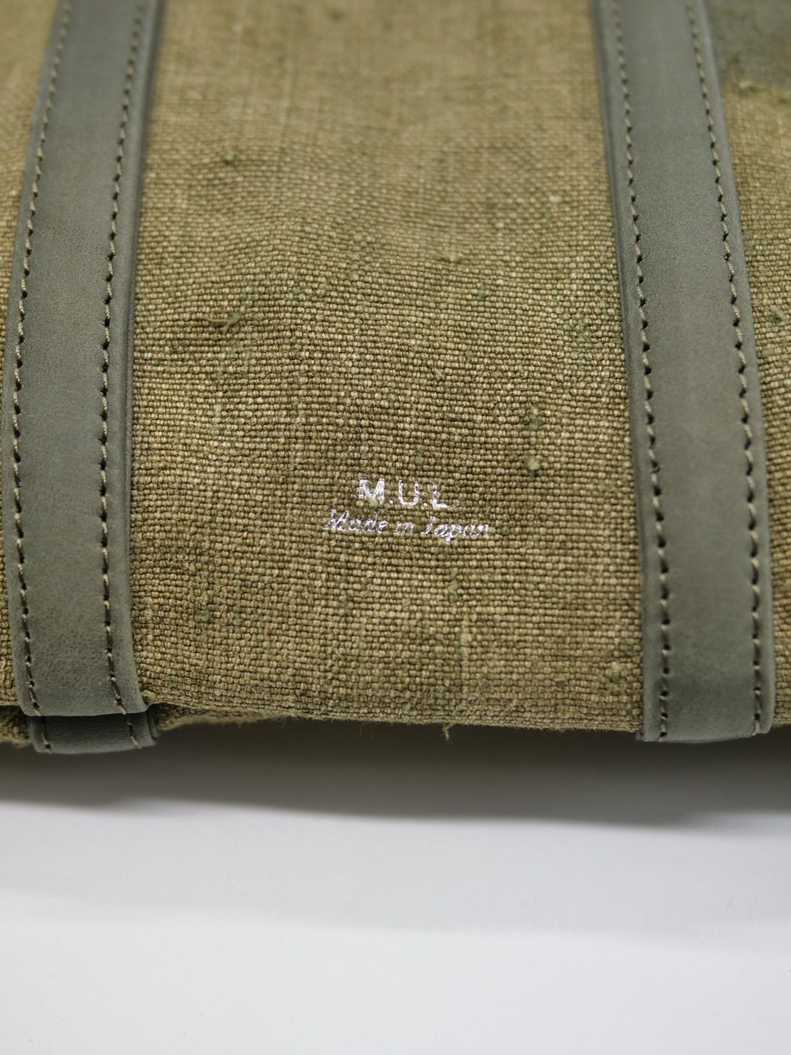 【M.U.L/ エムユーエル】Vintage Remake Fabric / フランス軍テント生地 / リメイクバック / Mサイズ / 日本製 / Made in Japan /トートBag / メンズ レディース 兼用 UNISEX