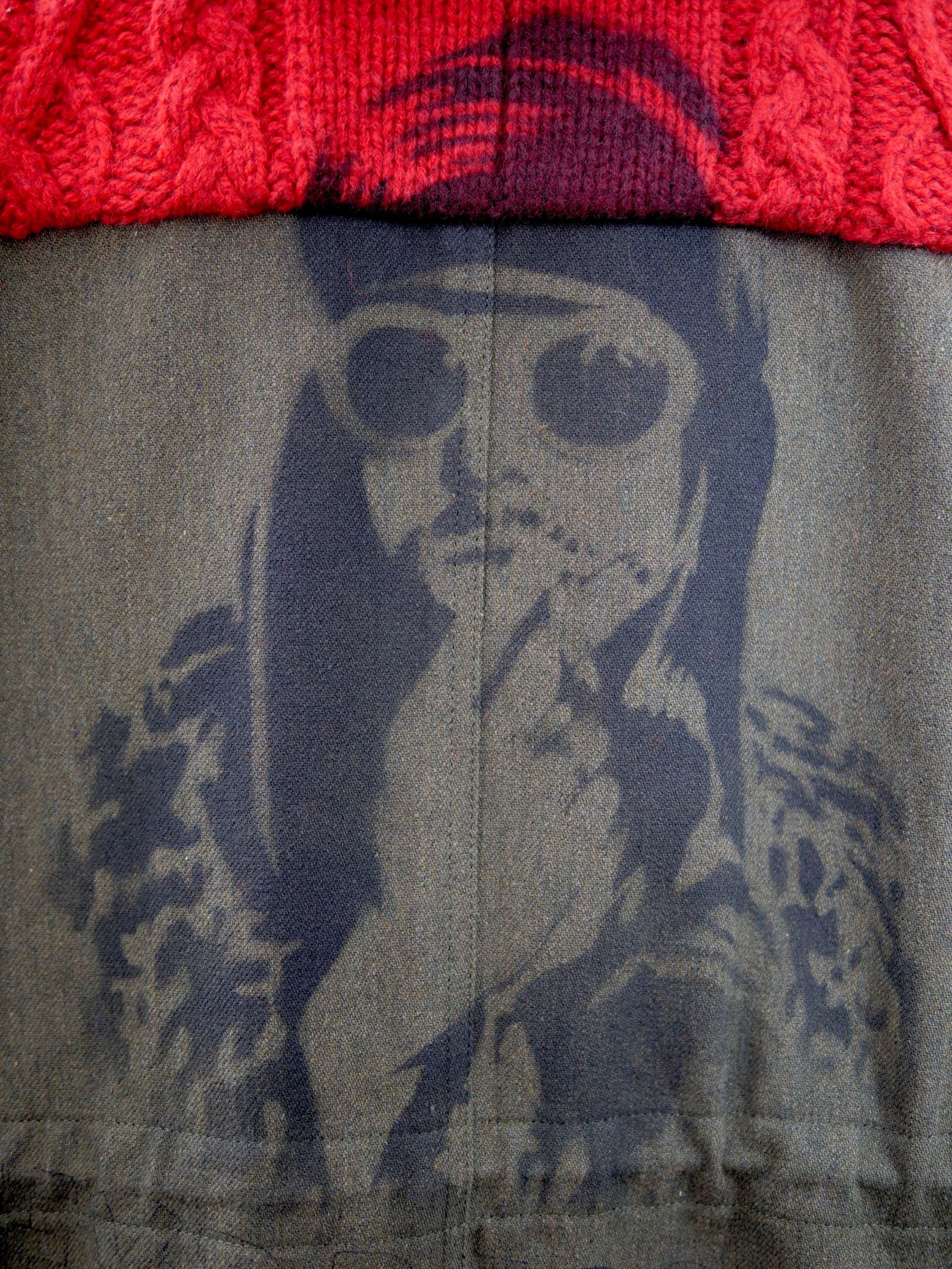 ONE-824 KNIT MODS COAT / モッズコート / M-51 / ハンドメイド /  MADE IN JAPAN / カートコバーン /