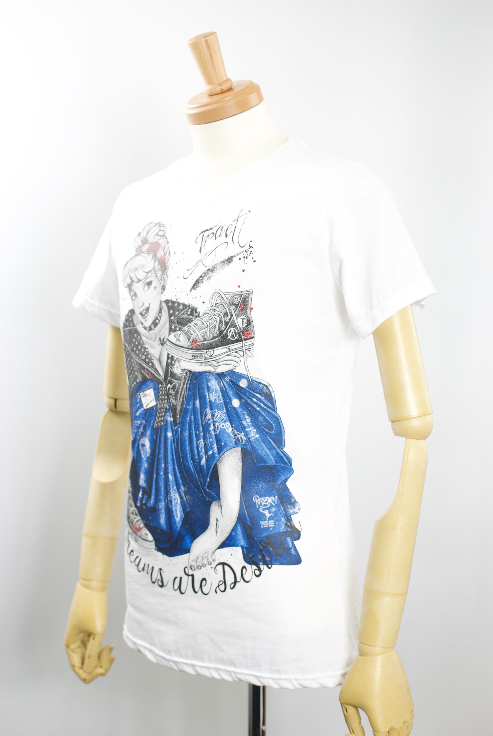 TR200M / STREET ROMANCE /グラフィティーTシャツ / アート / MADE IN ITALY