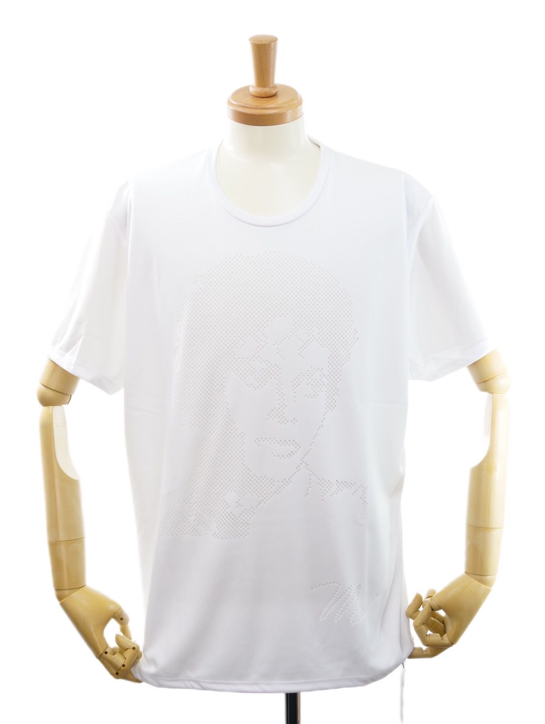 【ドットで表現された作品】 Tシャツ / オーバーサイズ / ARTブランド / WHITE / ホワイト / 絵画 / アートピース / ONEMADE