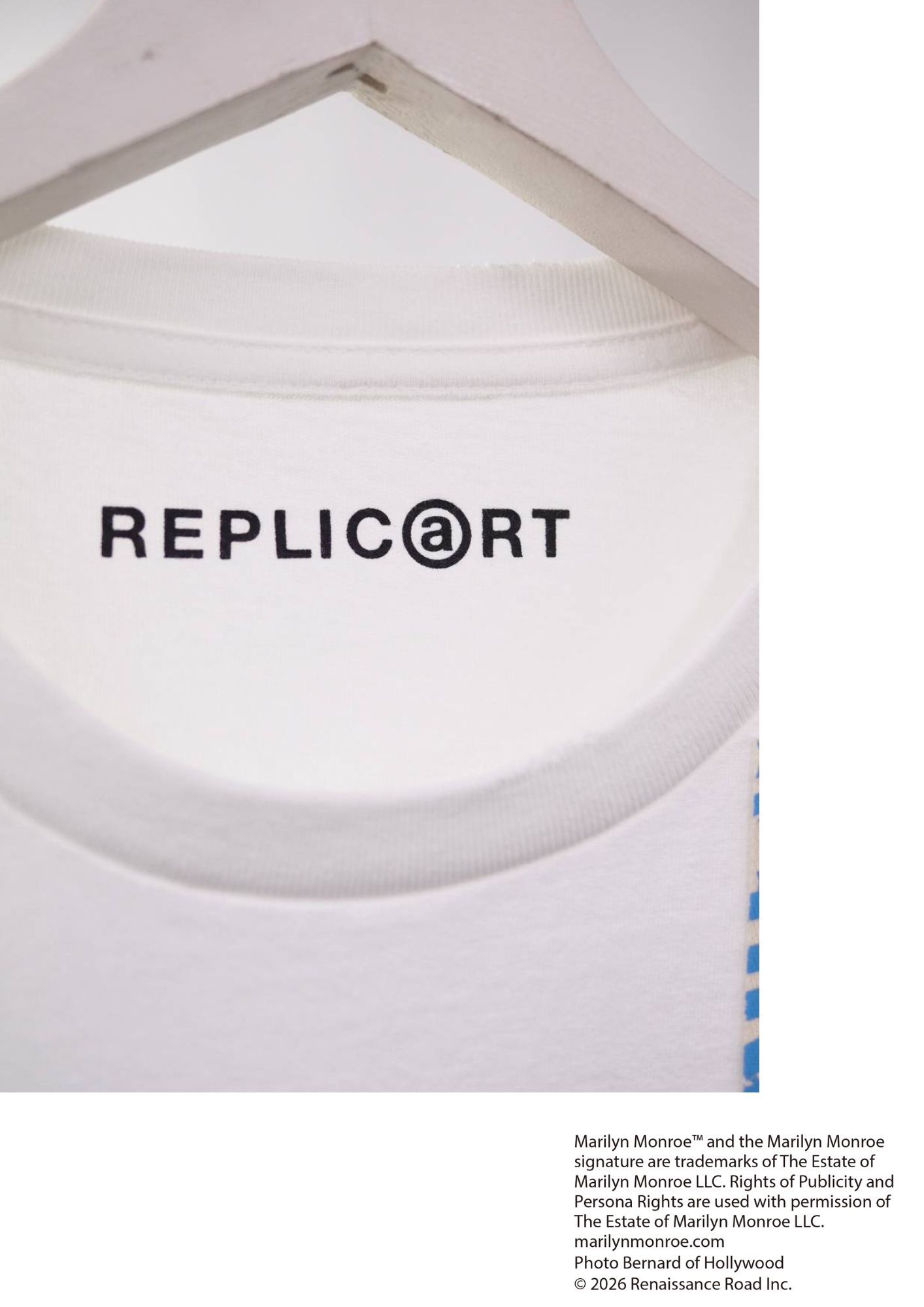 【マリリンモンロー】 RP-MM-001 / Marilyn Monroe Tシャツ / WHITE / ユニセックス