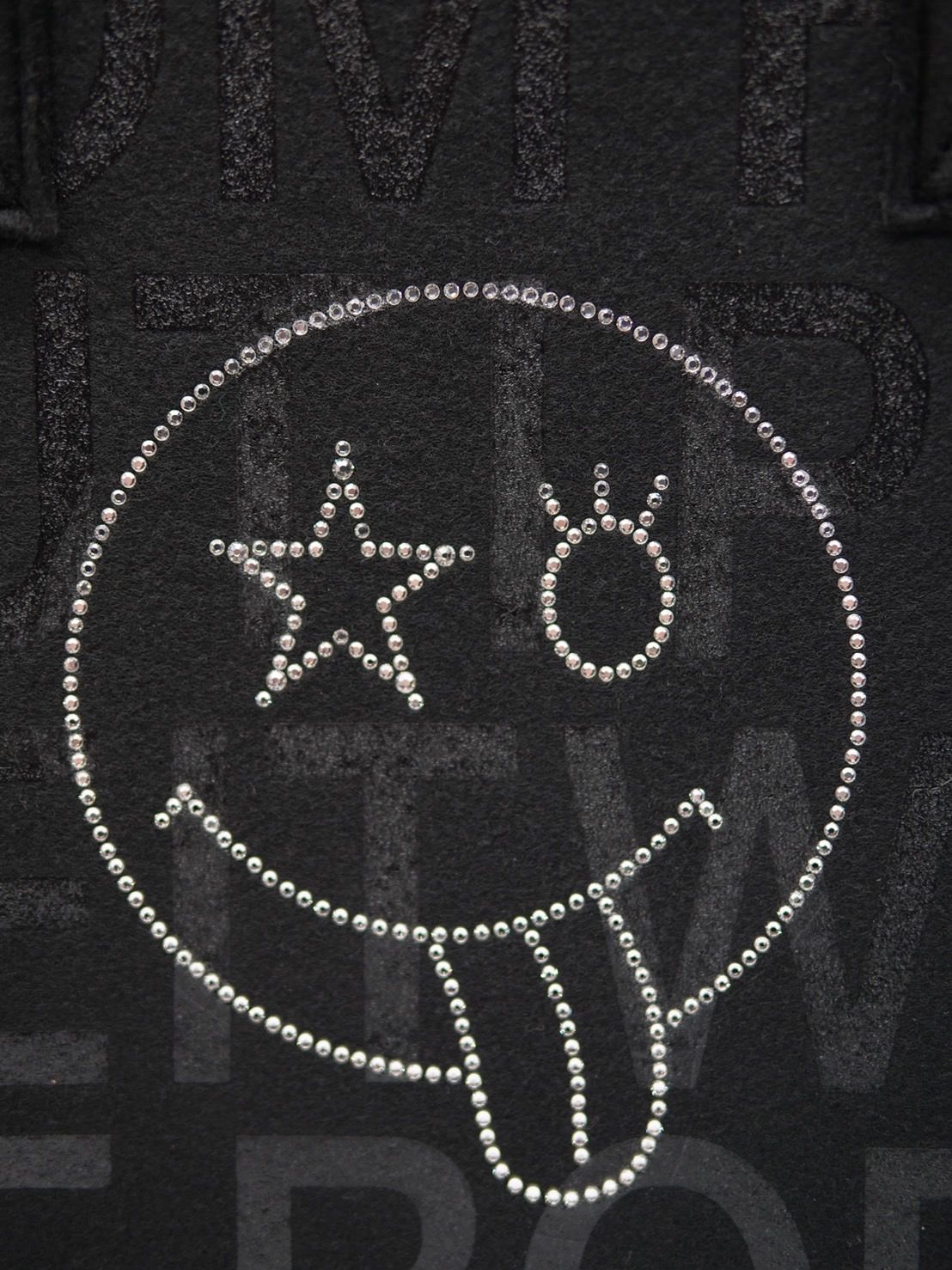 ONB-001S /  FELT MINI TOTO BAG /  SWAROVSKI / スワロフスキー / トートバッグ / ハンドメイド / MADE IN JAPAN