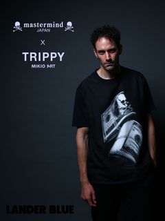 1月17日からの販売【mastermind JAPAN コラボレーション】 TRMM-002 $1,000 /T-SHIRT / BLACK/ 3Dアート/ UNISEX/