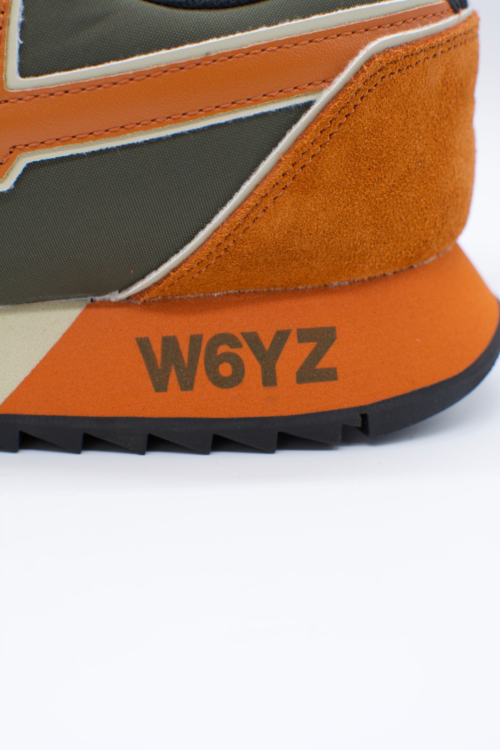 *W6YZ*レザー スエード加工 ローカットスニーカー W6YZ - JET-M / ローカットスニーカー「スウェード×ナイロン