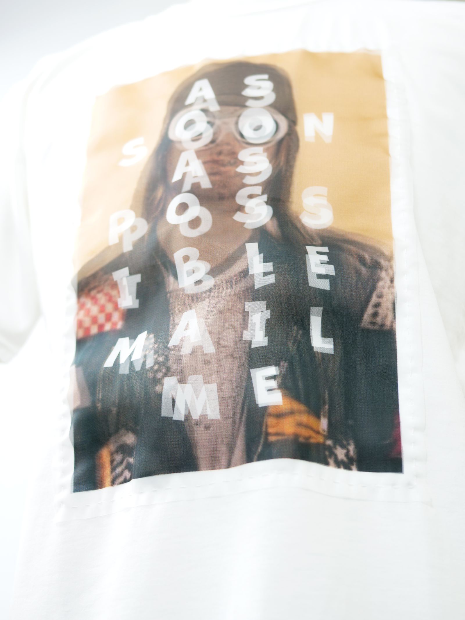 【3DアートTシャツ 】カートコバーン  / WHITE / ユニセックス / 日本製