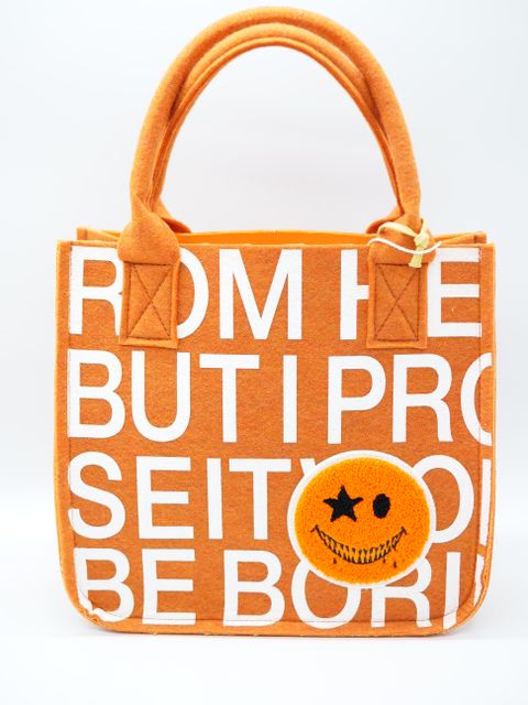 ONB-006W  / FELT MINI TOTO BAG / トートバッグ / ハンドメイド / MADE IN JAPAN