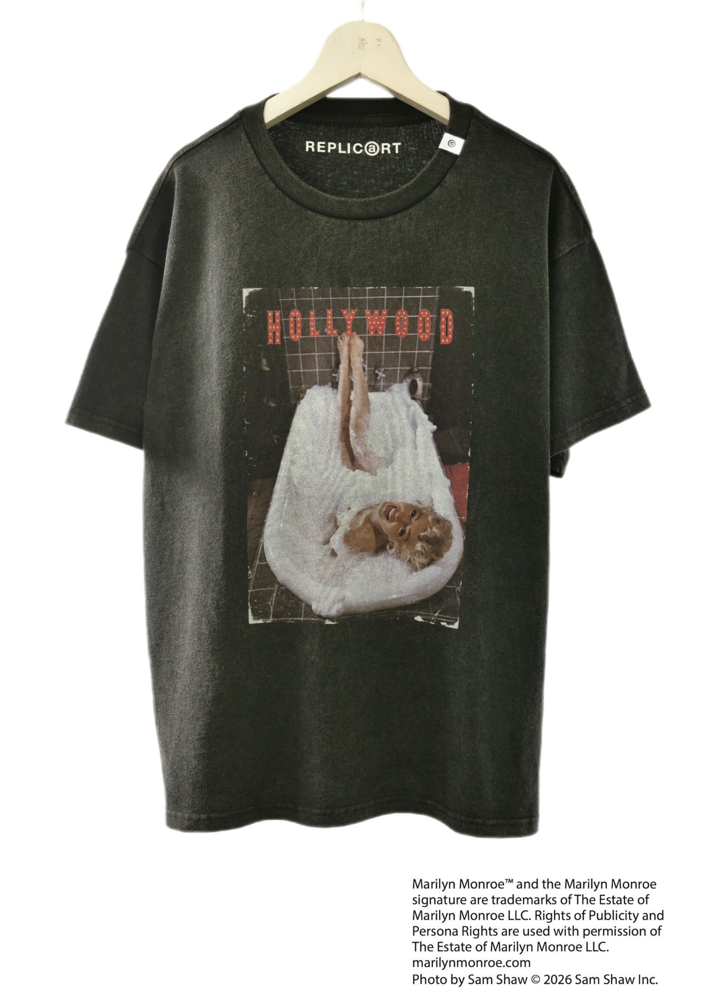 【マリリンモンロー】 RP-MM-005 / Marilyn Monroe Tシャツ / BLACK  / ユニセックス / ユニセックス