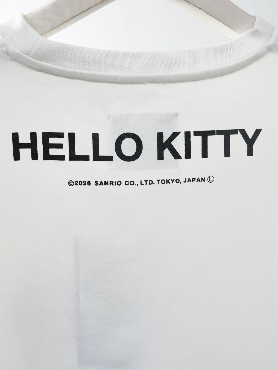 【3Dハローキティデザイン】TR-094 アートTシャツ / サンリオコラボ / WHITE / ユニセックス