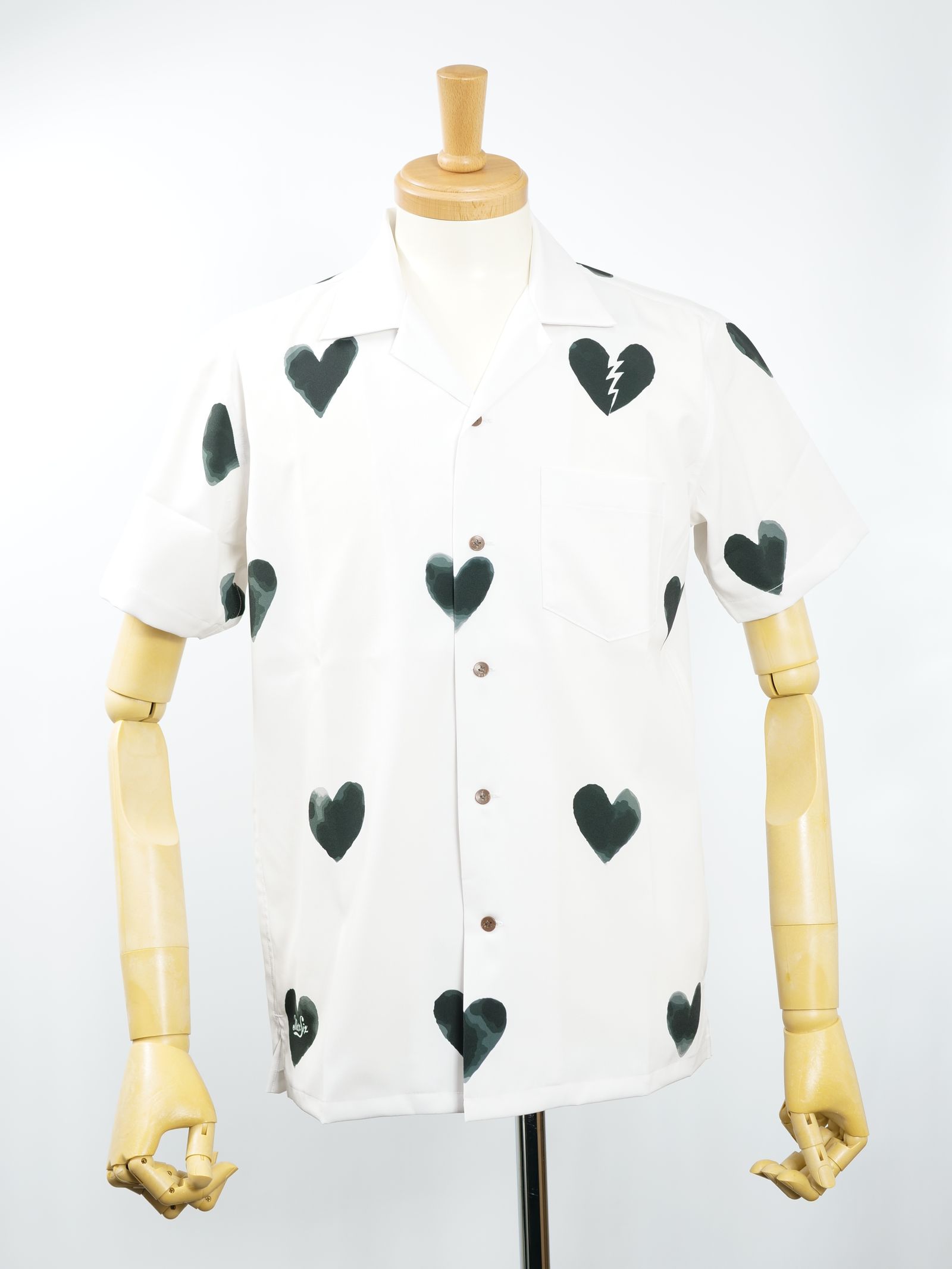 MX-1165 BLACK HEART / シャツ / MIKIO SUZUKI / ONEMADE