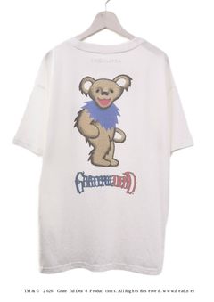 【グレイトフルデッド】 RP-GD-005 / Grateful Dead Tシャツ /  WHITE / ユニセックスRT