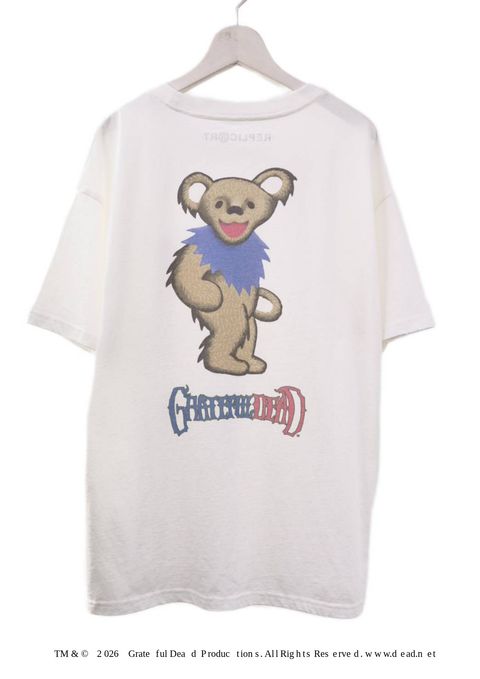 【グレイトフルデッド】 RP-GD-005 / Grateful Dead Tシャツ /  WHITE / ユニセックスRT