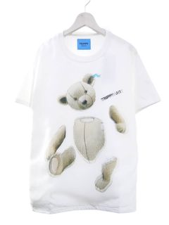 可愛いだけでは終わらない。違和感を纏う3DアートTシャツ / UNISEX /WHITE/ オーバーサイズ