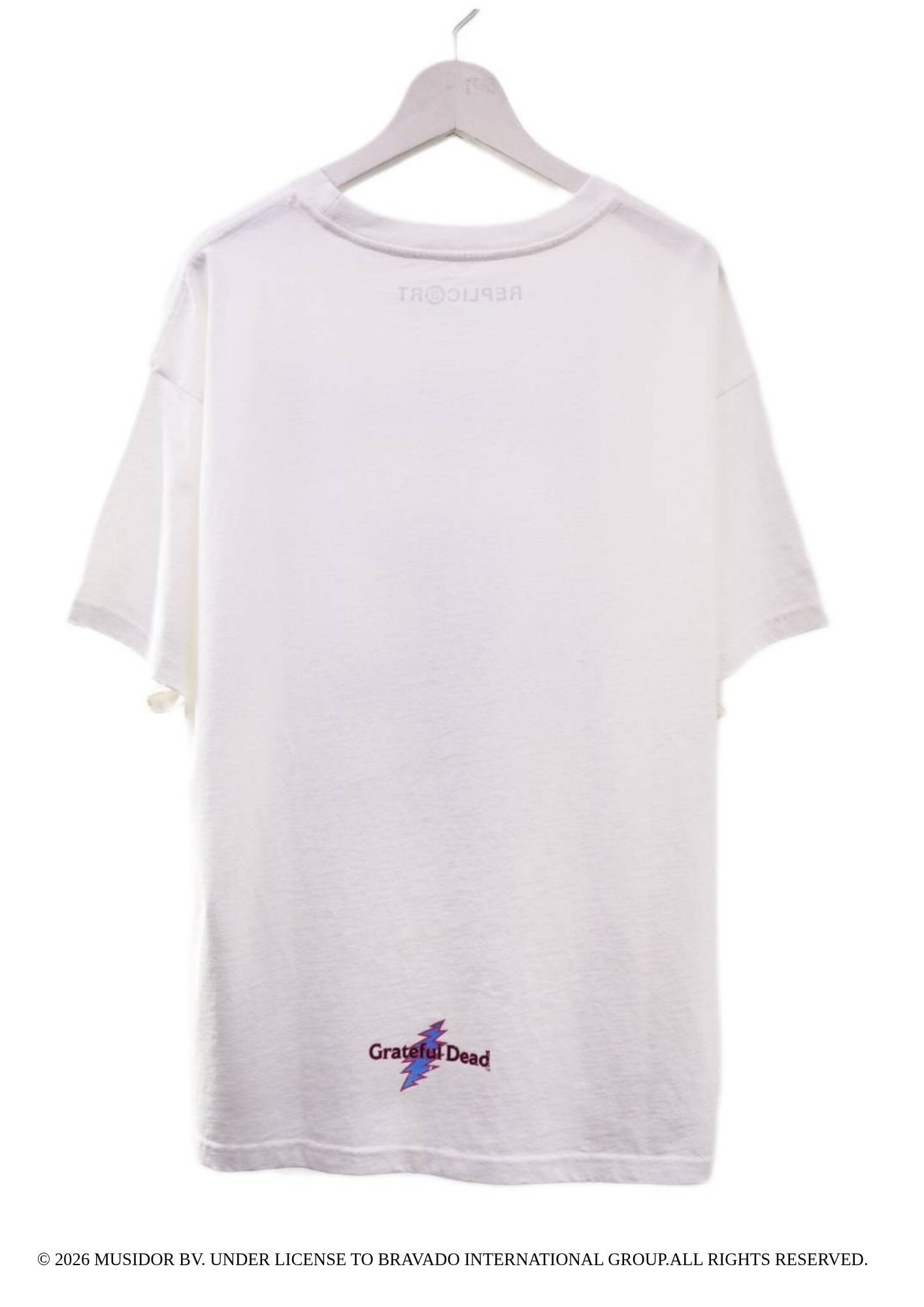 【グレイトフルデッド】 RP-GD-003 / Grateful Dead Tシャツ /  WHITE / ユニセックス