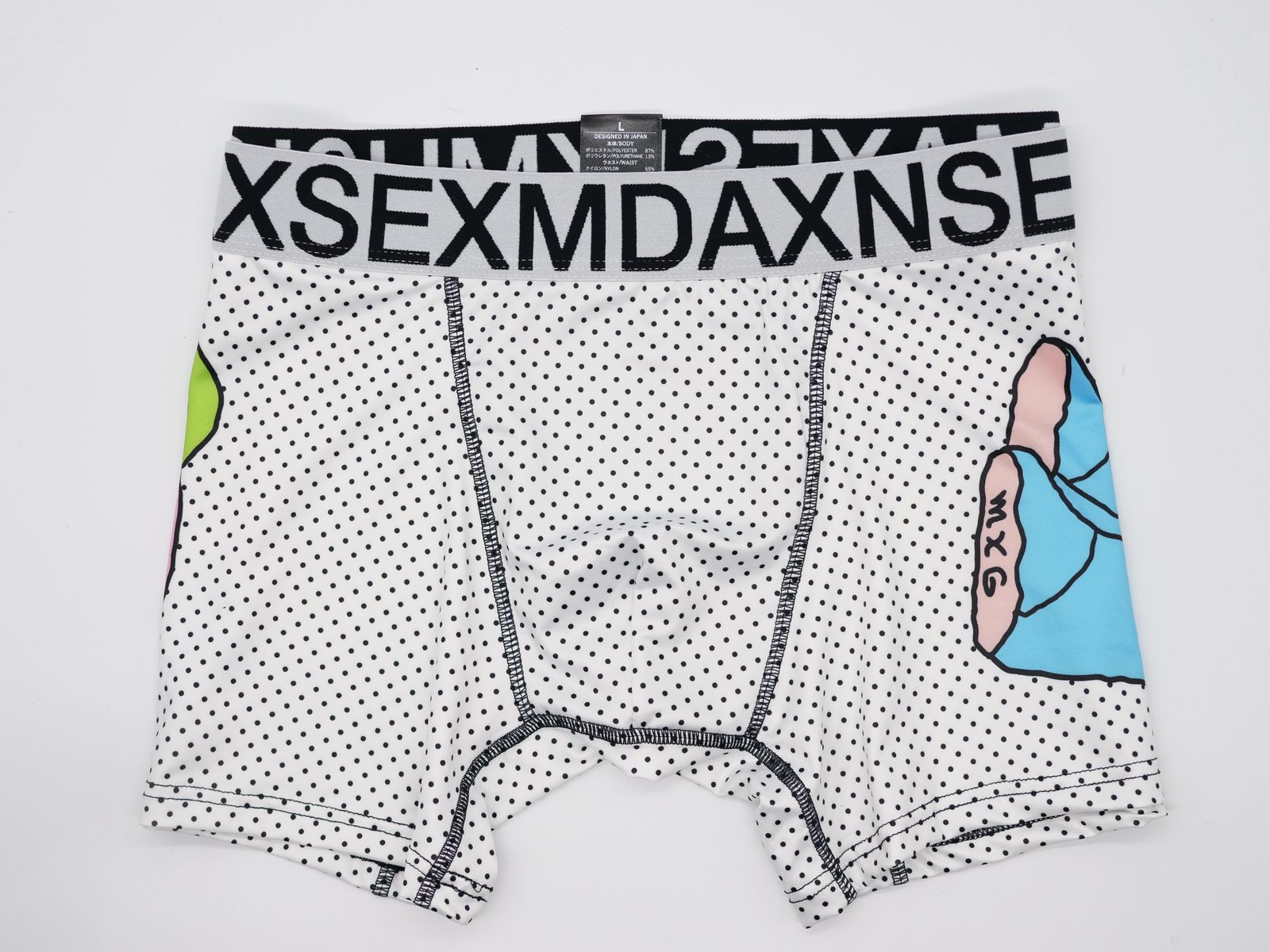 「見えない部分もお洒落に」 大人可愛い / Artなメンズ下着 / BOXER PANTS / GIFT下着 / プレゼントにもおすすめ♪