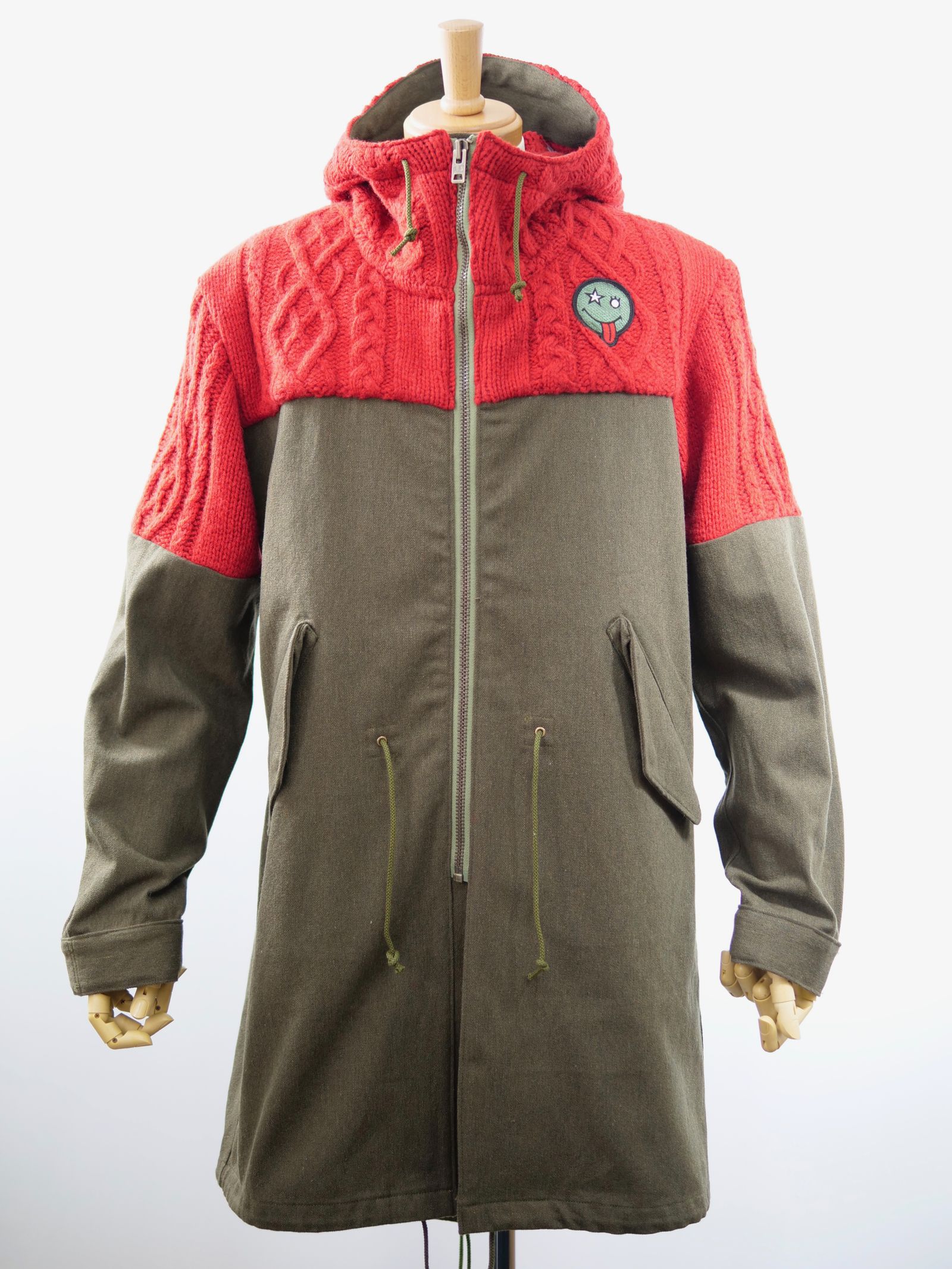 ONE-824 KNIT MODS COAT / モッズコート / M-51 / ハンドメイド /  MADE IN JAPAN / カートコバーン /