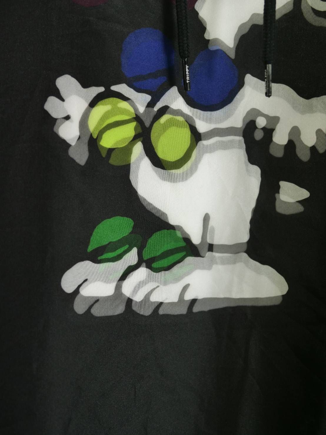【スヌーピーシリーズ】 TR-059 / SNOOPY / ライセンス商品 / 3Dアート / スヌーピー/ パーカー / BLACK  / UNISEX