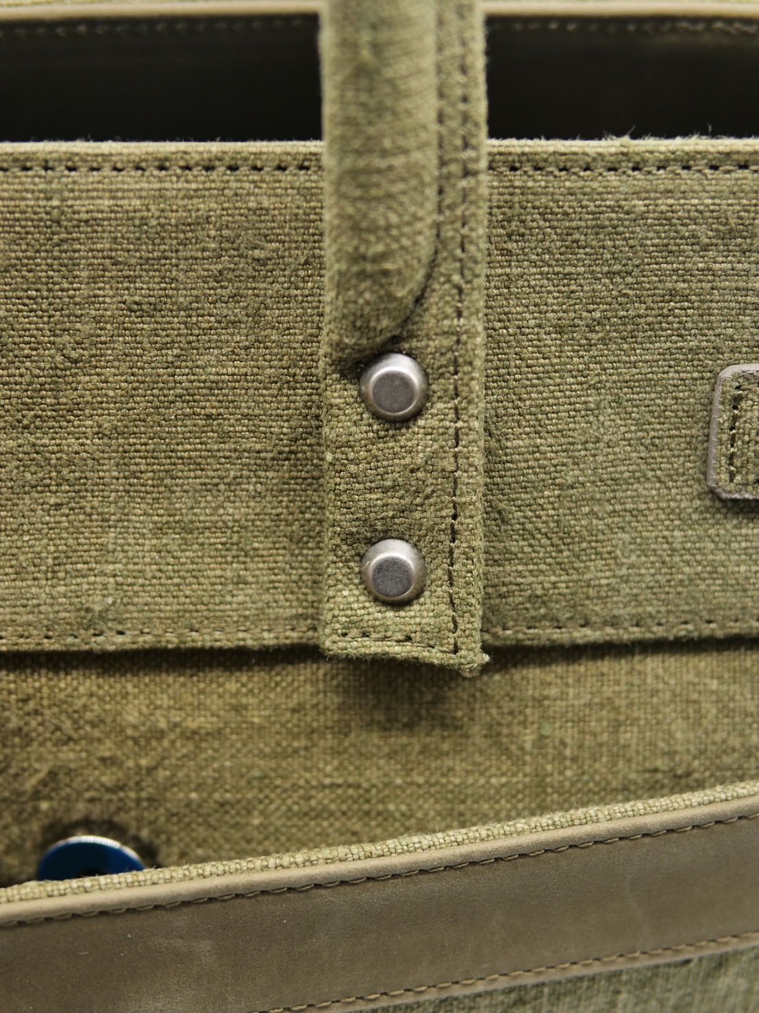 【M.U.L/ エムユーエル】Vintage Remake Fabric  / フランス軍テント生地 / リメイクバック / Sサイズ / 日本製 / Made in Japan /トートBag / メンズ レディース 兼用 UNISEX