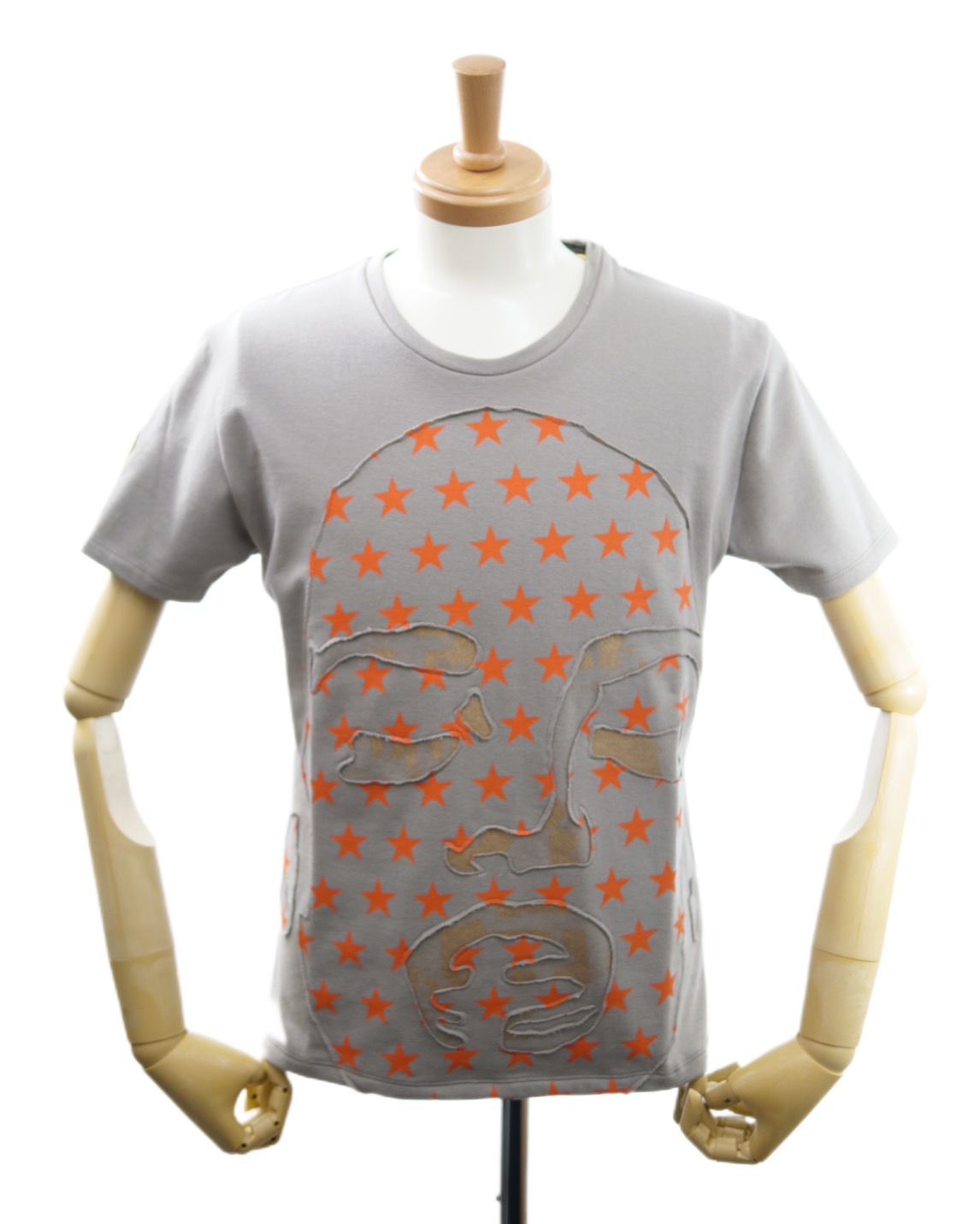【パッチワークで表現】 Art Tシャツ / BEIGE / ハンドメイド / アートTシャツ