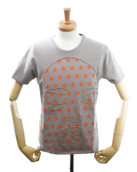 【パッチワークで表現】 Art Tシャツ / BEIGE / ハンドメイド / アートTシャツ