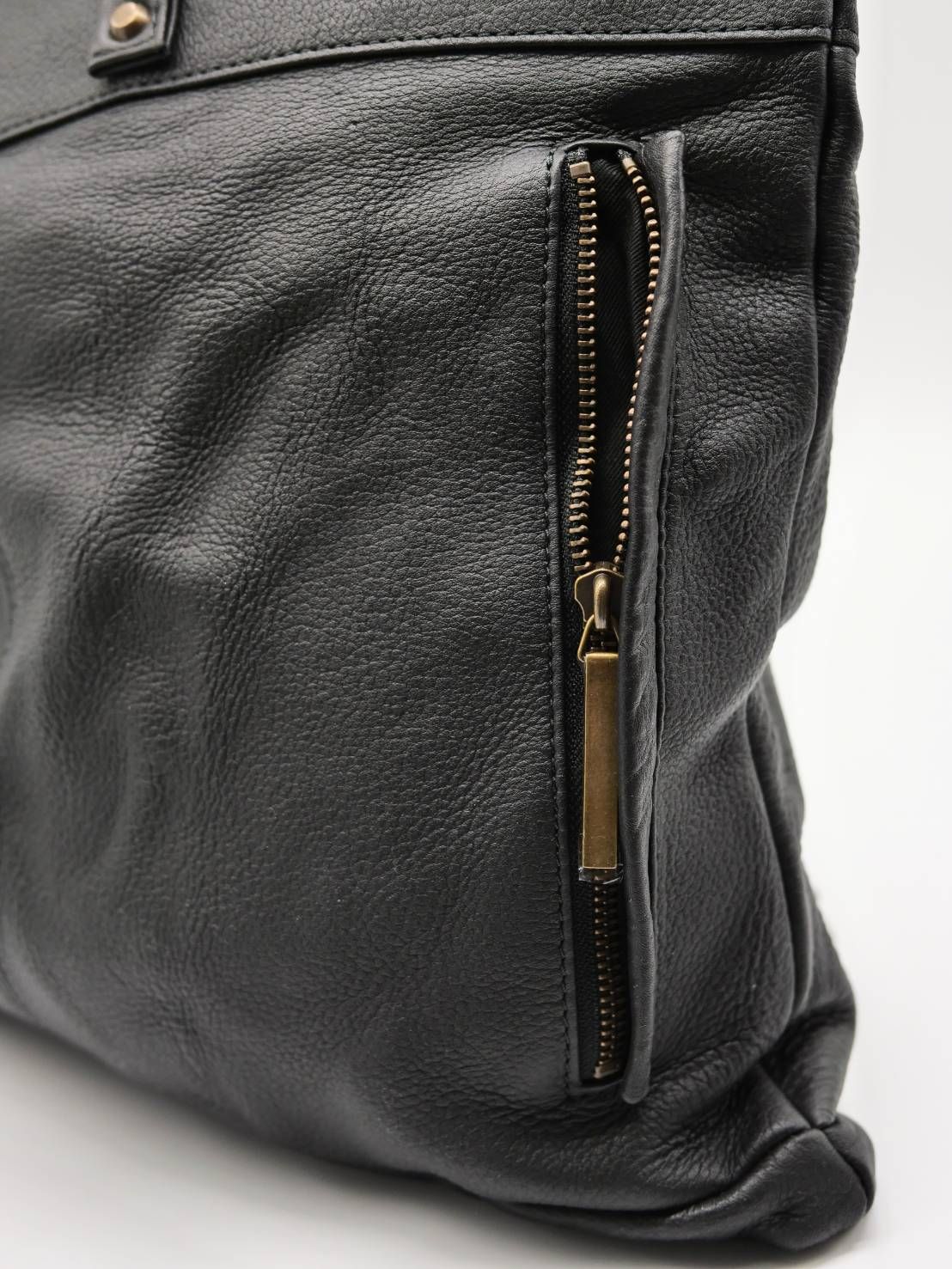 M.U.L 日本製 本革ヘルメットバッグ ブラック｜2WAY ショルダートート｜姫路レザー使用｜メンズ レディース UNISEX