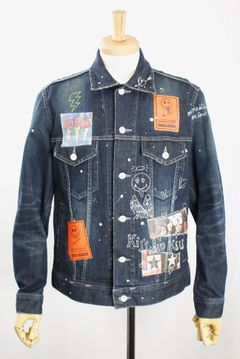 ONE-519 DENIM JACKET  / デニムジャケット /  Hand Made / ハンドメイド  / ハンドペイント