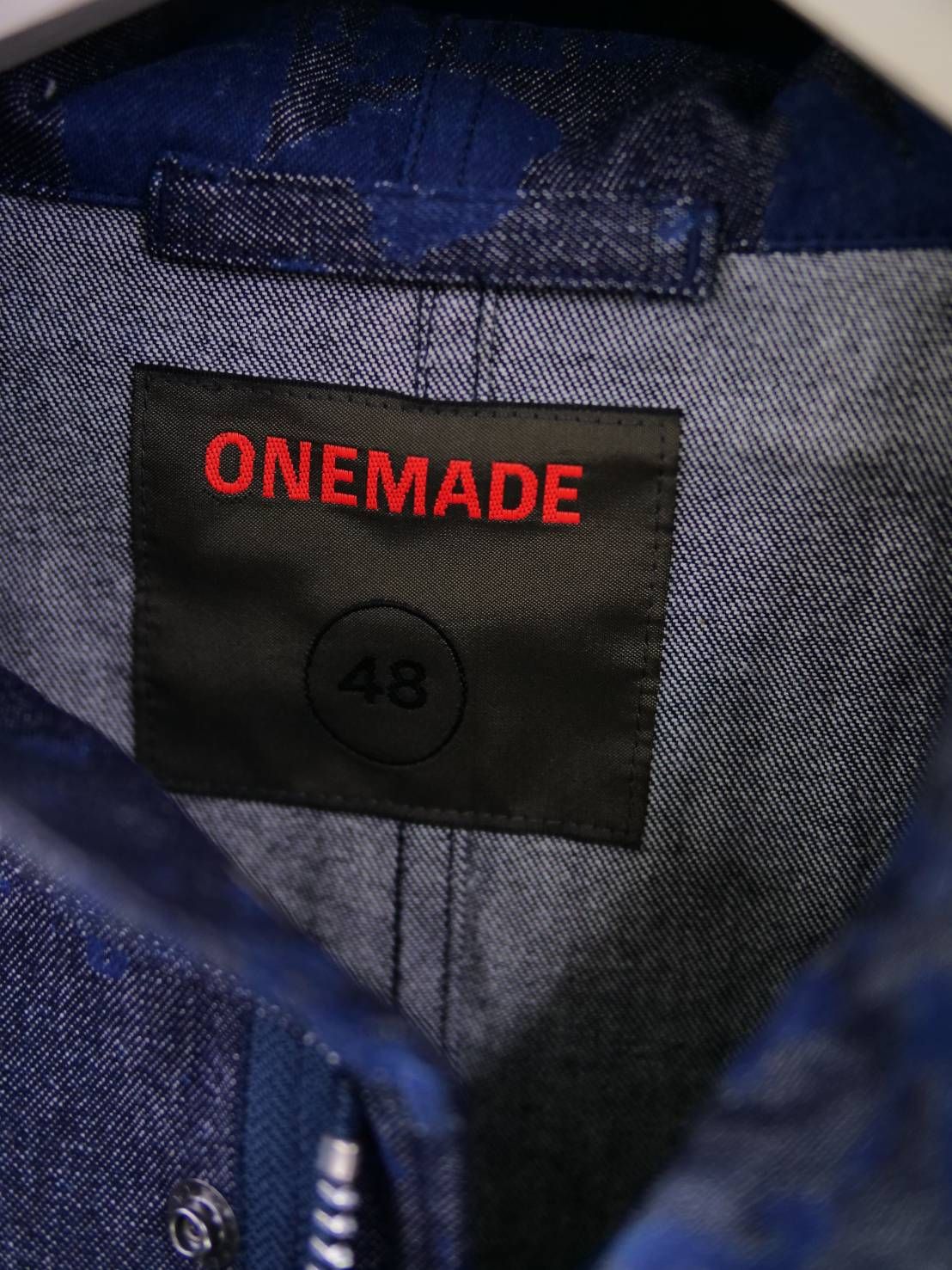 【1点物】ブリーチ花柄プリント モッズコート｜ミリタリー×現代アート｜大人のための3シーズンアウター