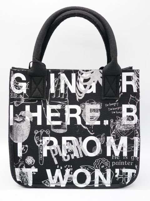 ONB-871 / FELT MINI TOTO BAG / トートバッグ / ハンドメイド / MADE IN JAPAN