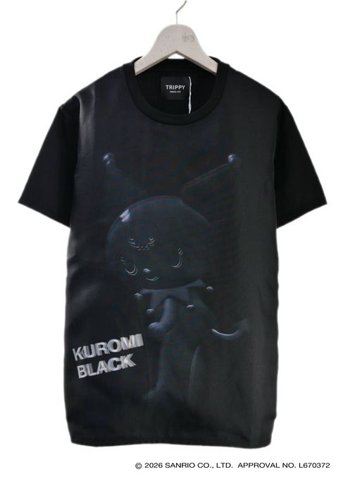 【KUROMIデザイン】TR-096 / 3DアートTシャツ / クロミ / BLACK / ユニセックス