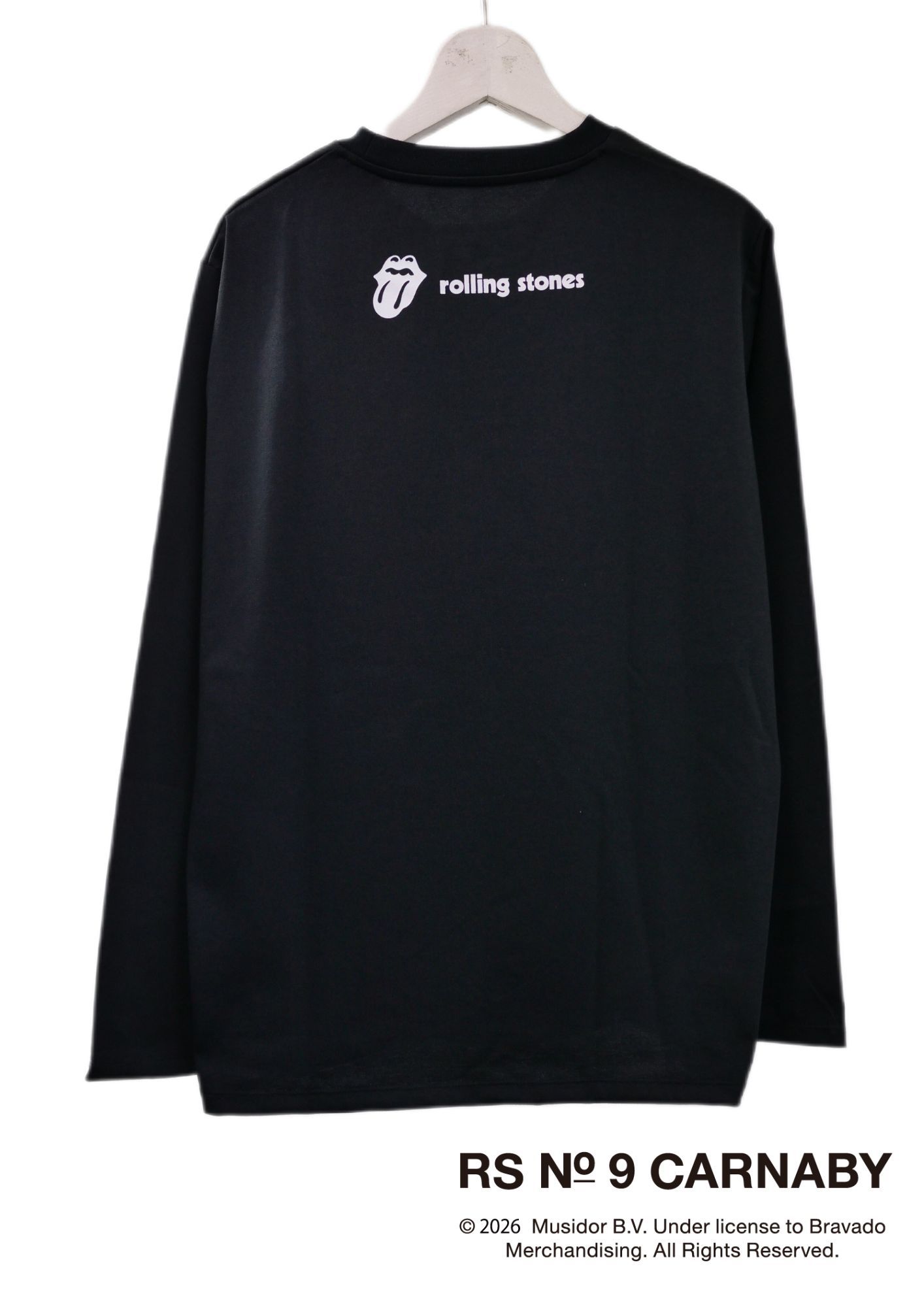 【The Rolling Stones×TRIPPY MIKIO ART】TR-158 / 3DTシャツ / BLACK / ロンT / ユニセックス