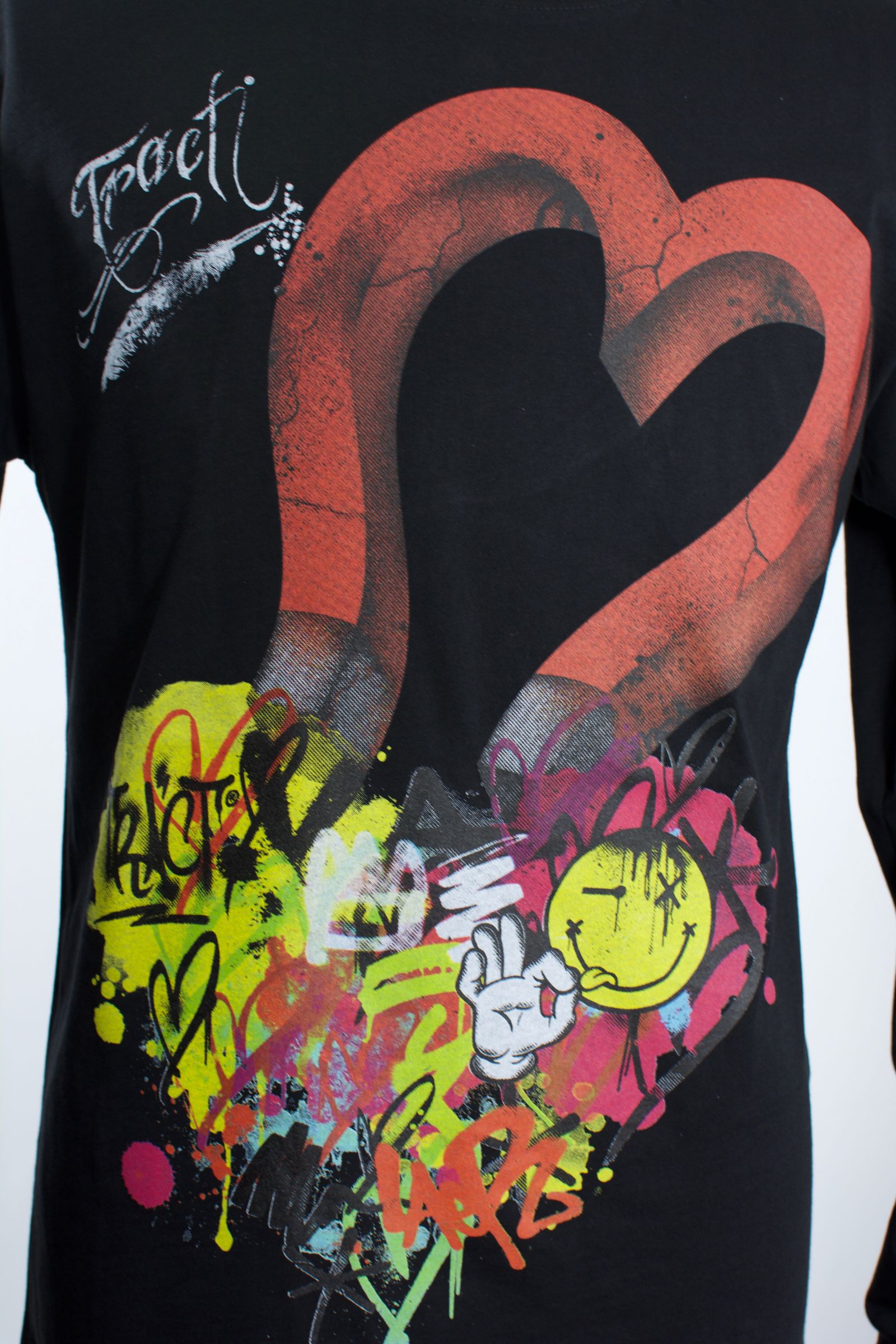 TR162MLS / MAGNET  / BLACK / グラフィティーTシャツ / アート / MADE IN ITALY