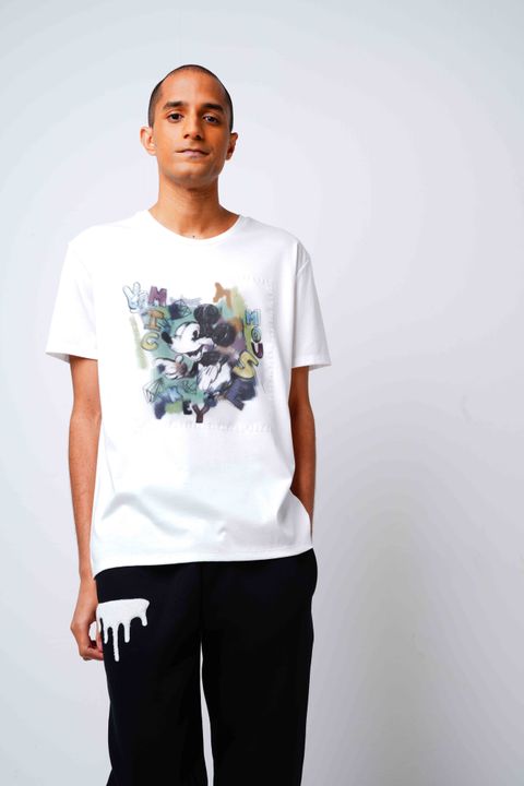 【Disneyコラボ】maxsix × Mickey ART Tシャツ / 現代作家が手がけるTシャツ
