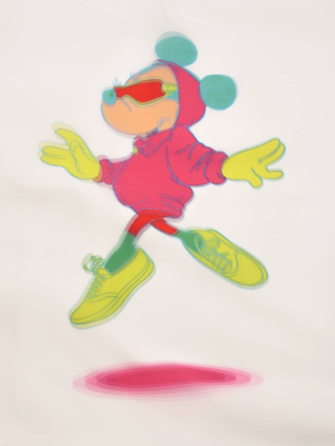 【MAXSIX3Dシリーズ】  FLYING / MINNIE / アートTシャツ / ミニー / ディズニーライセンス商品 / WHITE / ユニセックス