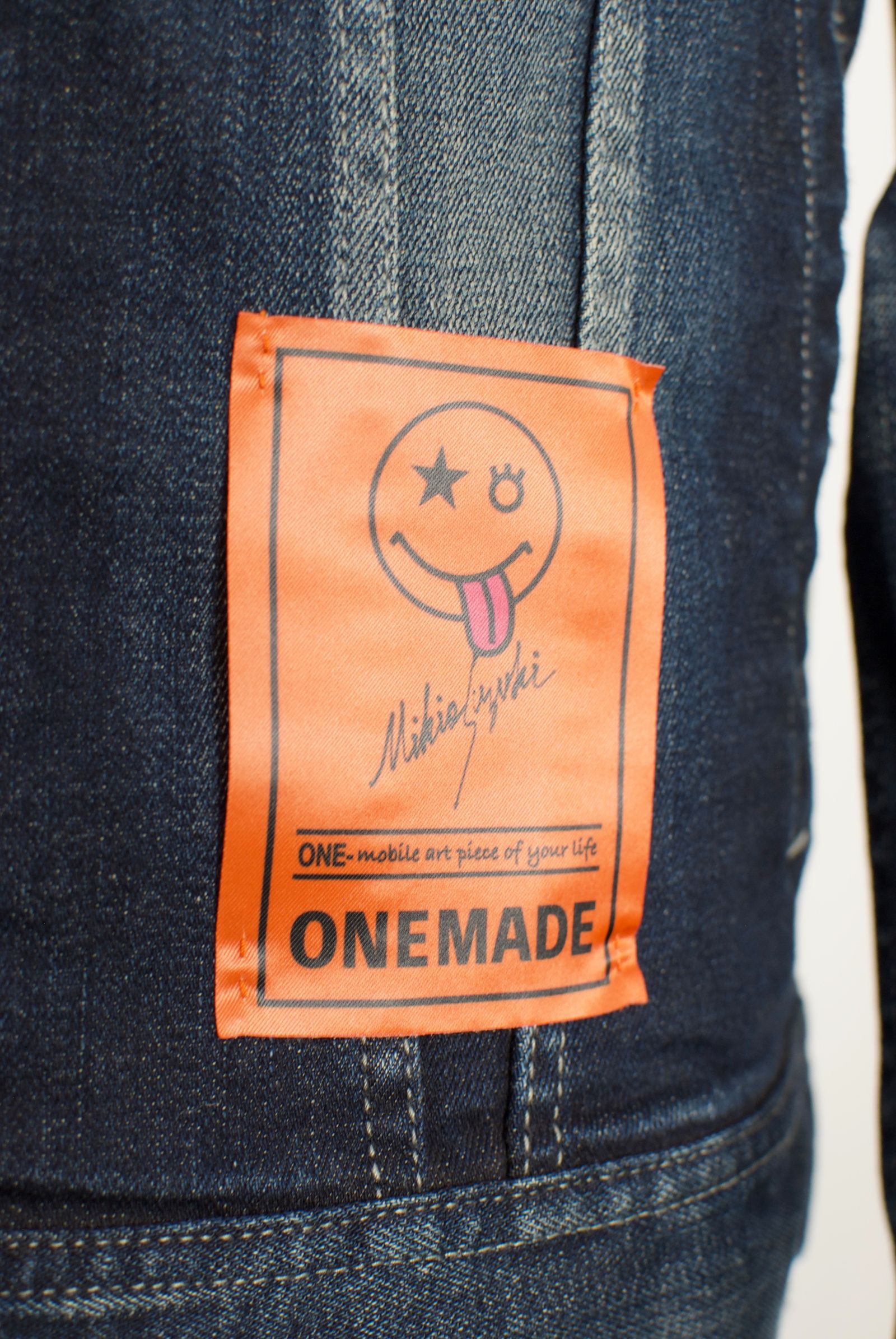 ONE MADE - ONE-656A MA-1 DENIM JACKET / デニムジャケット / デニム