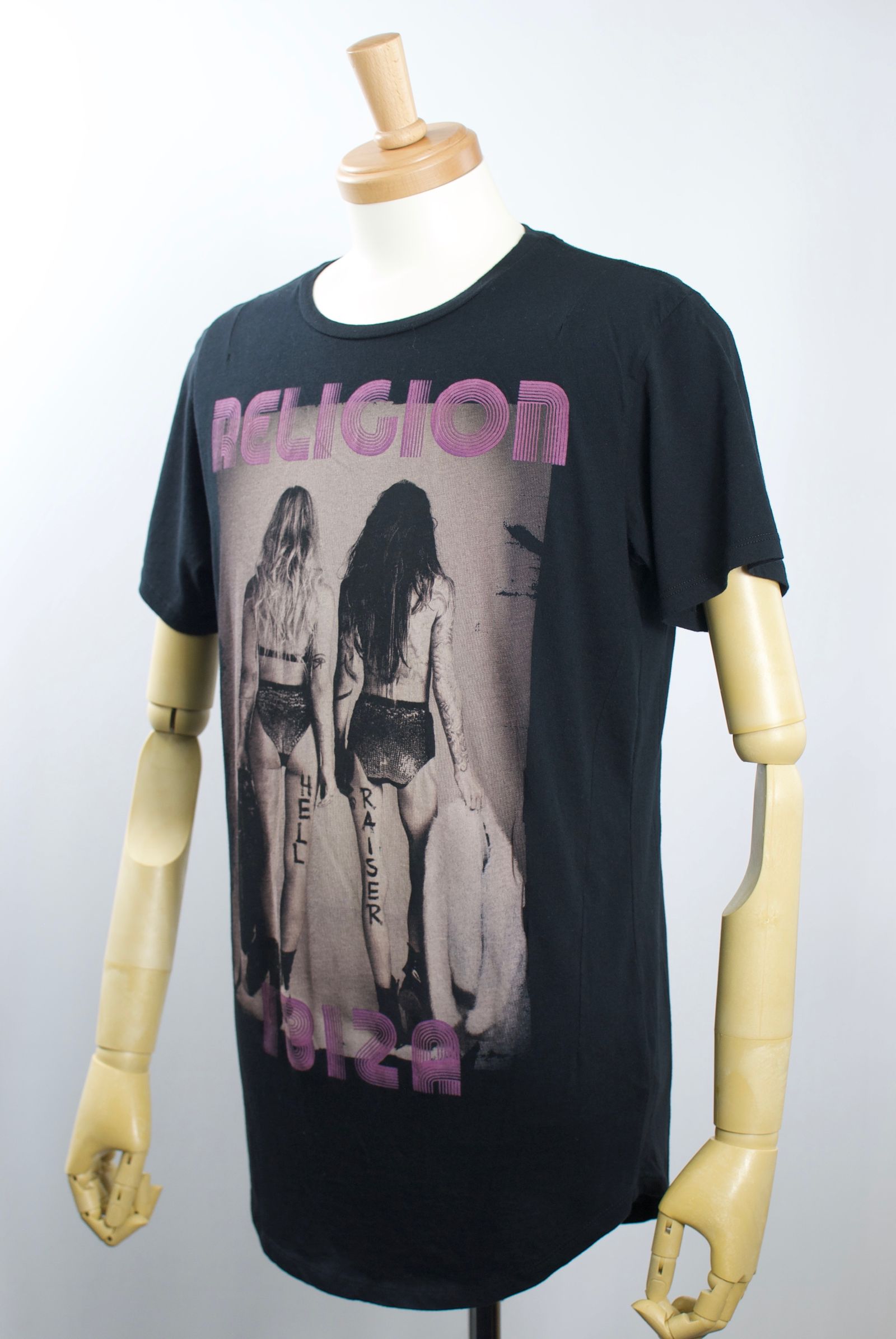 28BHRF30/ 日本未発売 /ロックガールTシャツ/アーティスト着用ブランド / コットンジャージー