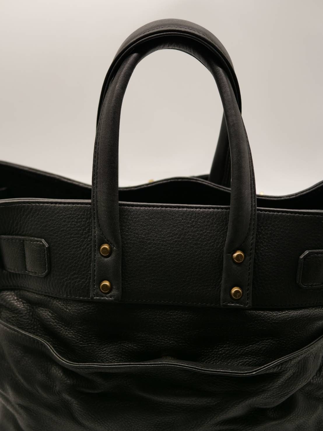 【M.U.L/ エムユーエル】姫路本革（レザー） ブラック / Mサイズ / 日本製 / Made in Japan /トートBag / メンズ レディース 兼用 UNISEX