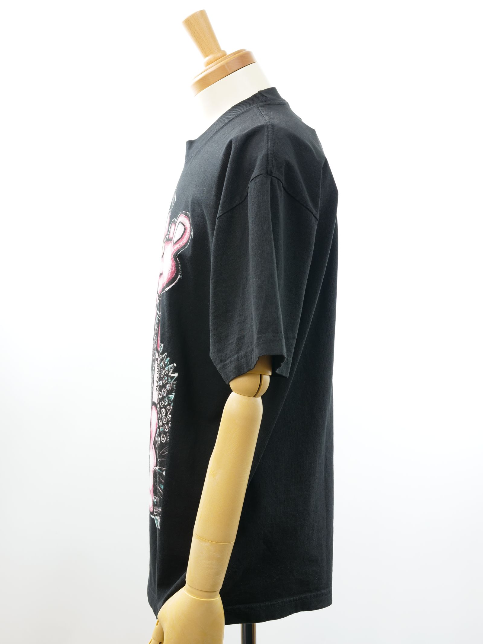 MINOU BOX T/ BLACK / 黒色 / オーバーサイズ  / USA産コットン / ヘビーオンス /厚手