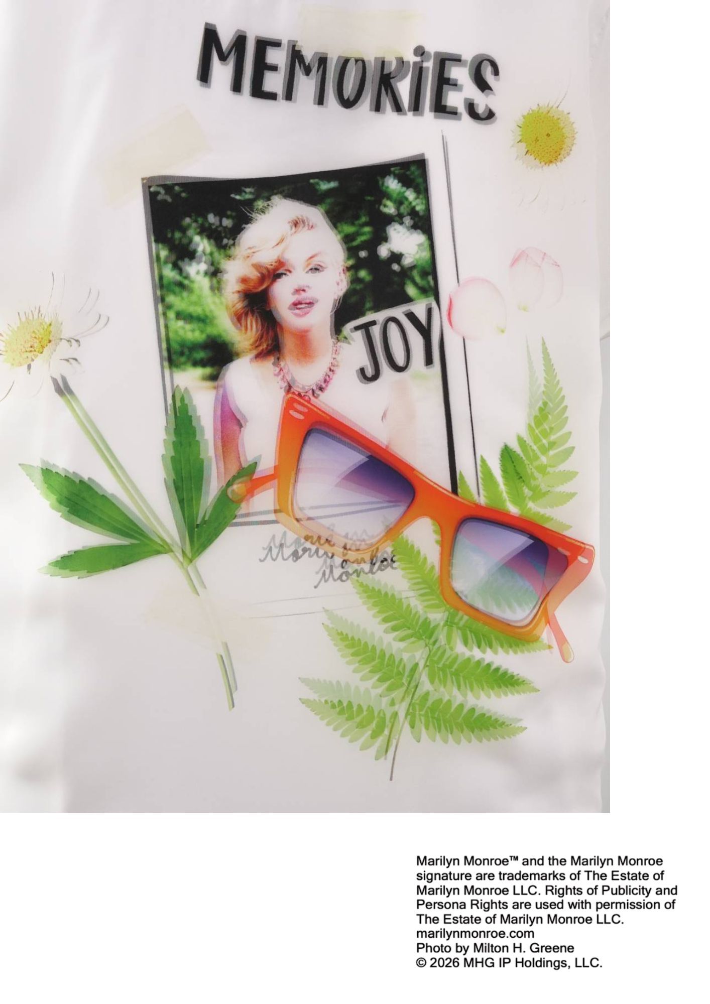 【マリリンモンローデザイン】TR-144 / MONROE JOY / 3DTシャツ / WHITE/ ユニセックス