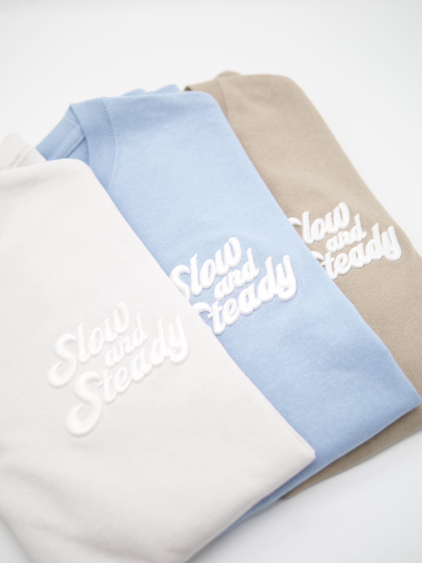 【3D刺繍】LANDER BLUE オリジナル / 刺繍Tシャツ / 高品質な厚手Tシャツ / 9オンス / ビックシルエット / ヘビーウェイトTシャツ / ヘビーオンスTシャツ