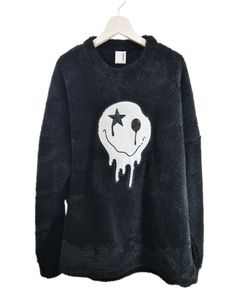【包み込まれるような着心地】ニコちゃんニット / KNIT SAW / モコモコニット / ONEMADE