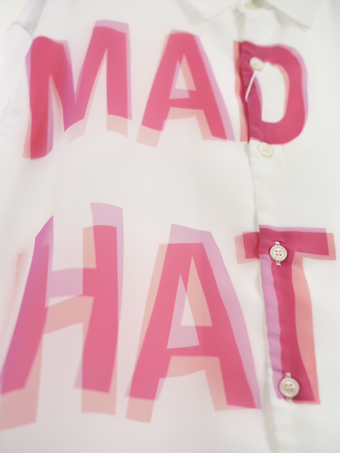 【Disney × maxsix】 3D Art シャツ / 3D Alice in Wonderland / 不思議の国のアリス / MAD HATTER / マッドハッター