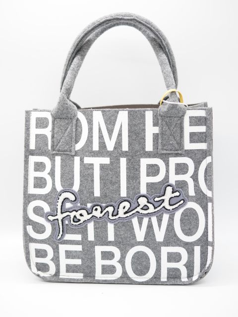 ONB-005W  / FELT MINI TOTO BAG / トートバッグ / ハンドメイド / MADE IN JAPAN