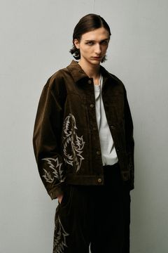 コーデュロイジャケット メンズ｜ブラウン ブルゾン｜ヴィンテージ1stディテール搭載 高品質アウター