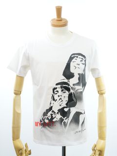 ONE-934 / TSHIRT / Tシャツ /ハンドメイド / 版画アート / アートピース / 芸術