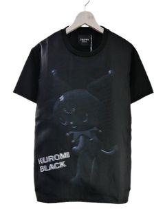 【3D クロミ デザイン】“BLACK KUROMI“ アートTシャツ / サンリオ / BLACK / ユニセックス