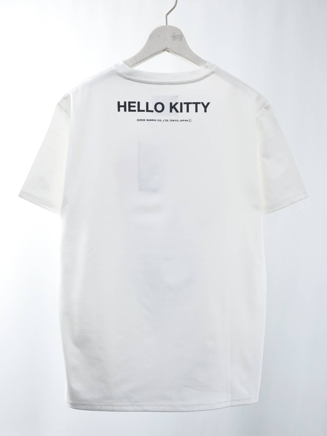 【3Dハローキティデザイン】TR-094 アートTシャツ / サンリオコラボ / WHITE / ユニセックス