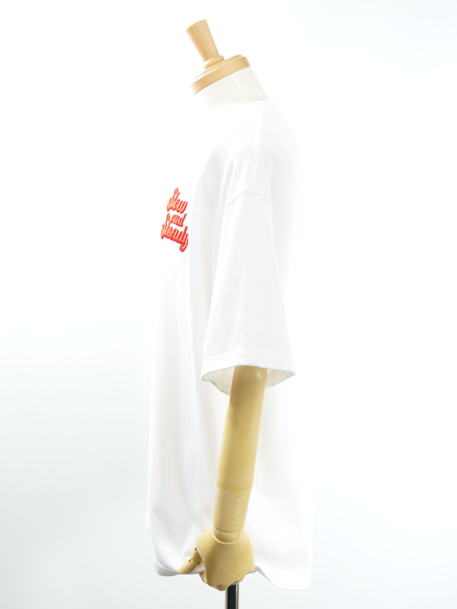 【3D刺繍】LANDER BLUE オリジナル / 1枚でさまになる高品質な厚手Tシャツ  / ビックシルエット / ヘビーウェイトTシャツ / ヘビーオンスTシャツ
