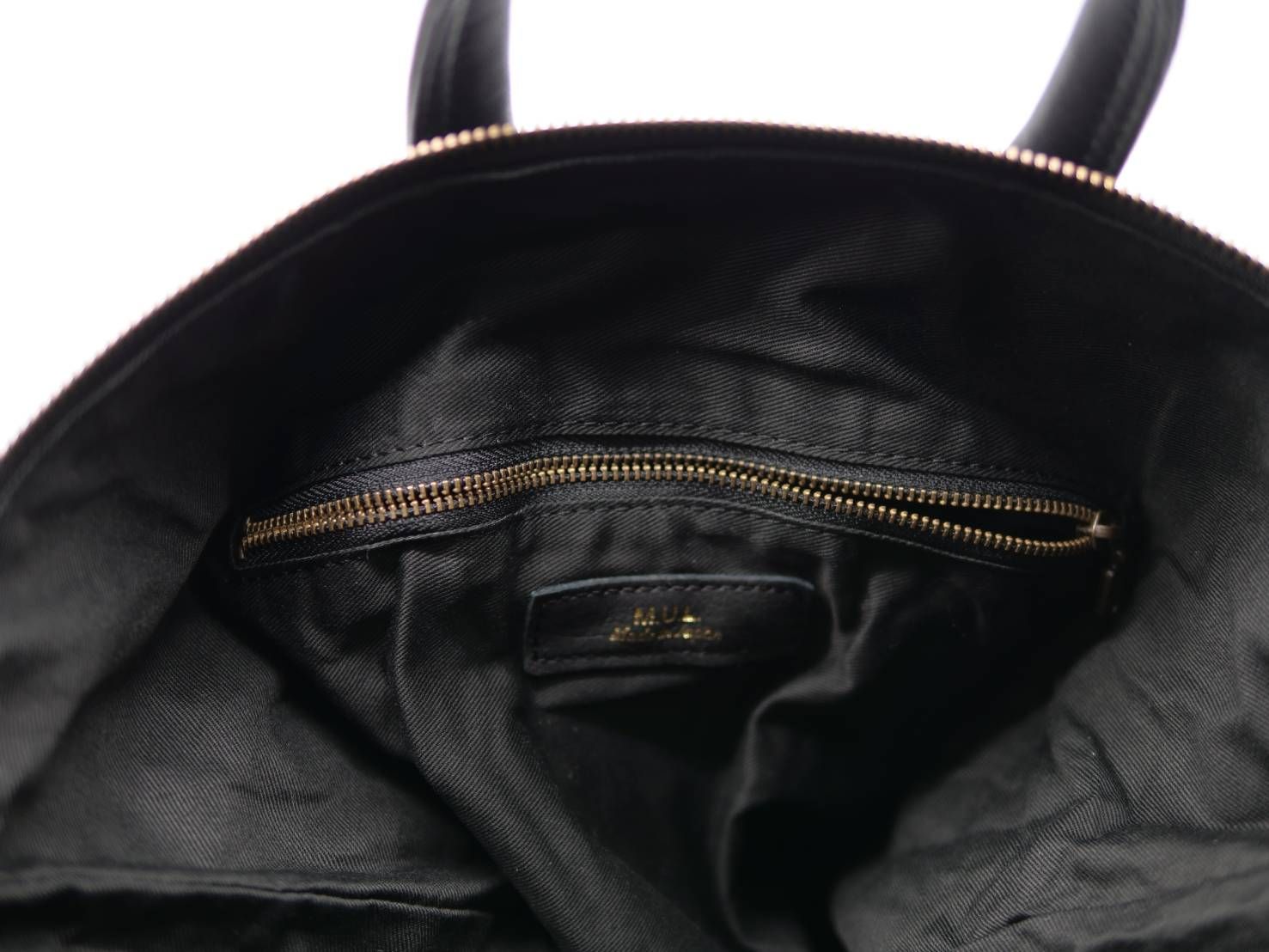 M.U.L 日本製 本革ヘルメットバッグ ブラック｜2WAY ショルダートート｜姫路レザー使用｜メンズ レディース UNISEX