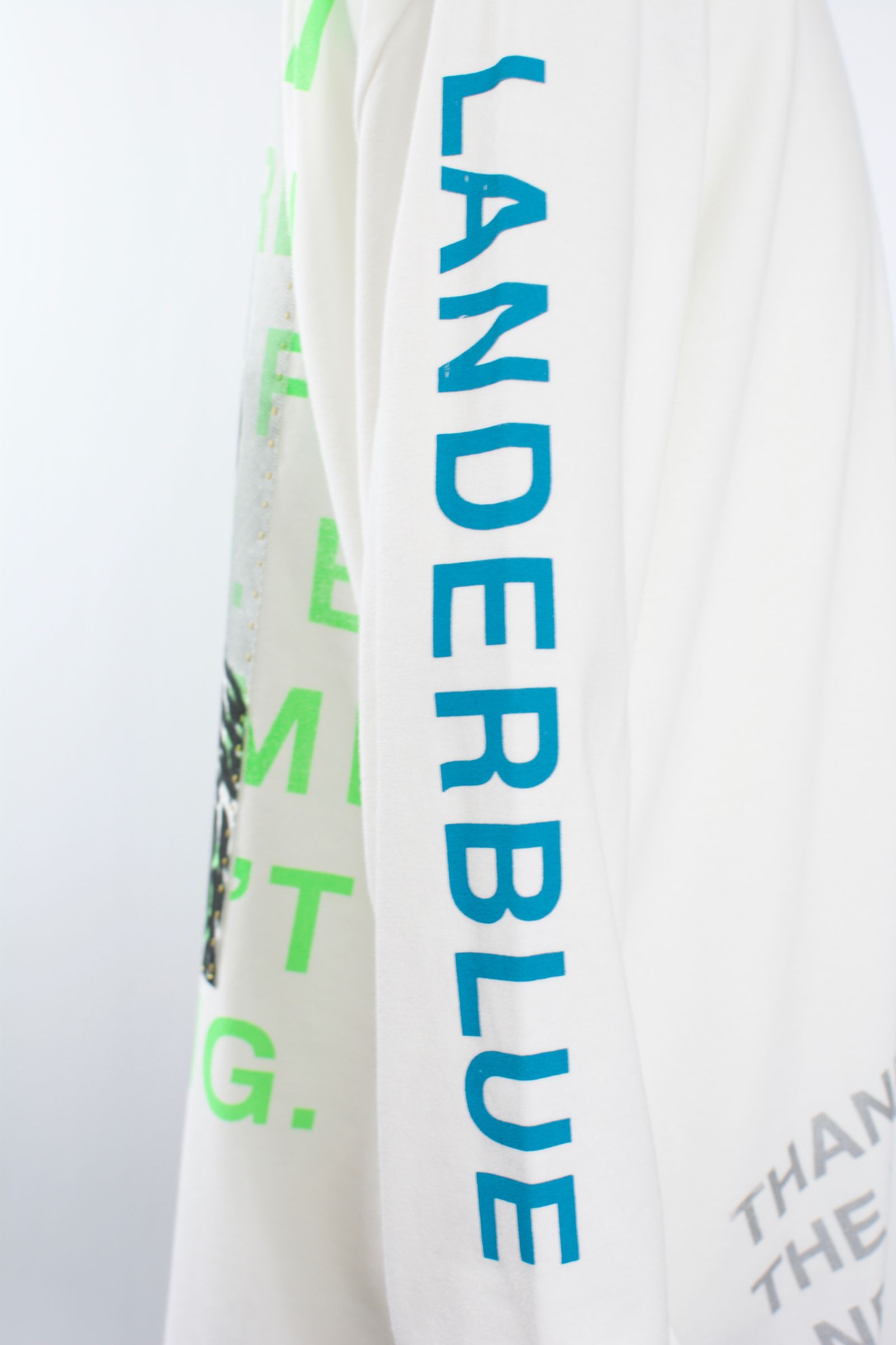 ONEMADE×LANDERBLUE「別注」ONE-710 /  XLサイズ / ロングTシャツ / HAND MADE / MAXSIX /MIKIO SUZUKI