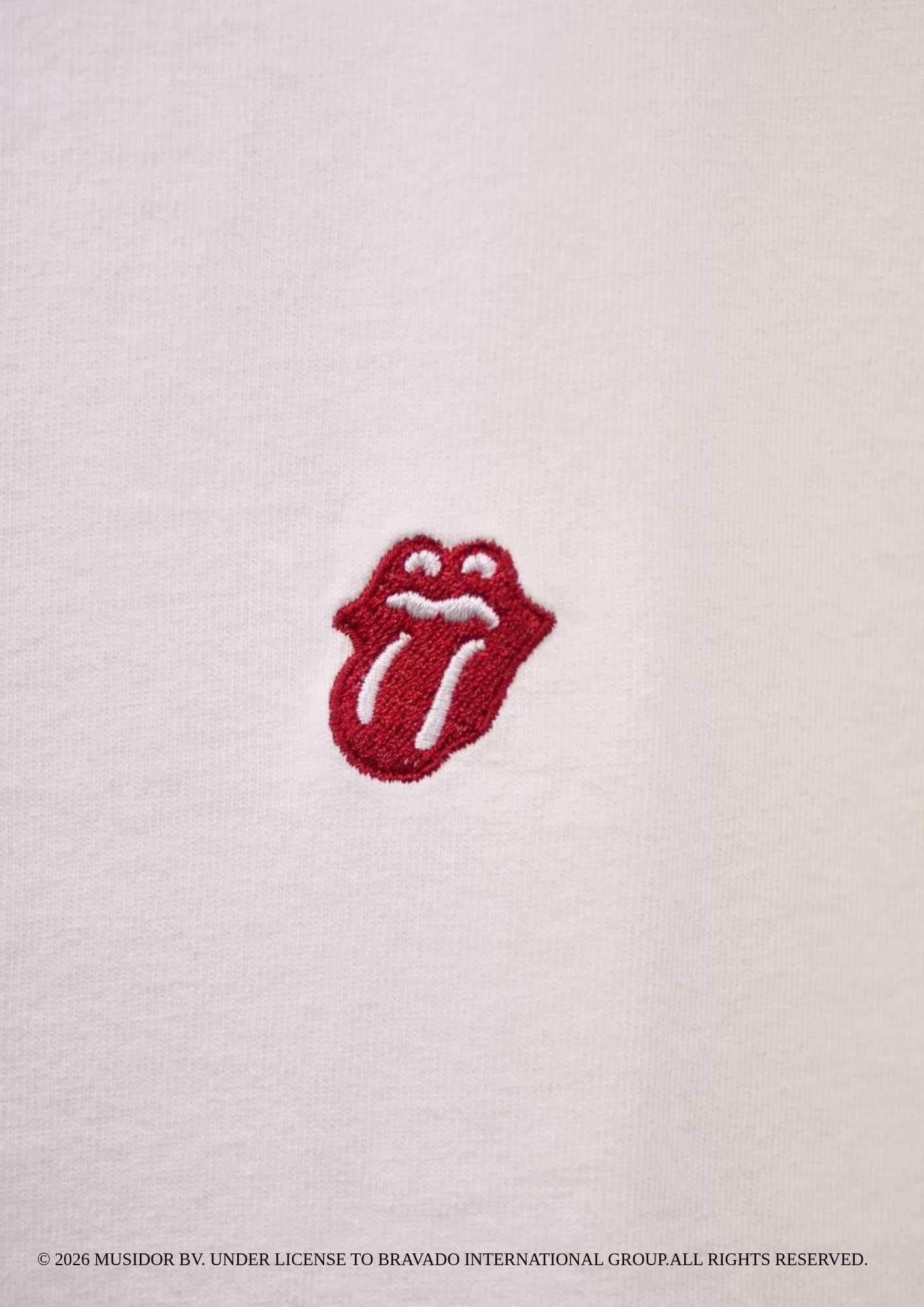 【ローリングストーンズ】 RP-RS-003 / The Rolling Stone Tシャツ / WHITE / ユニセックス