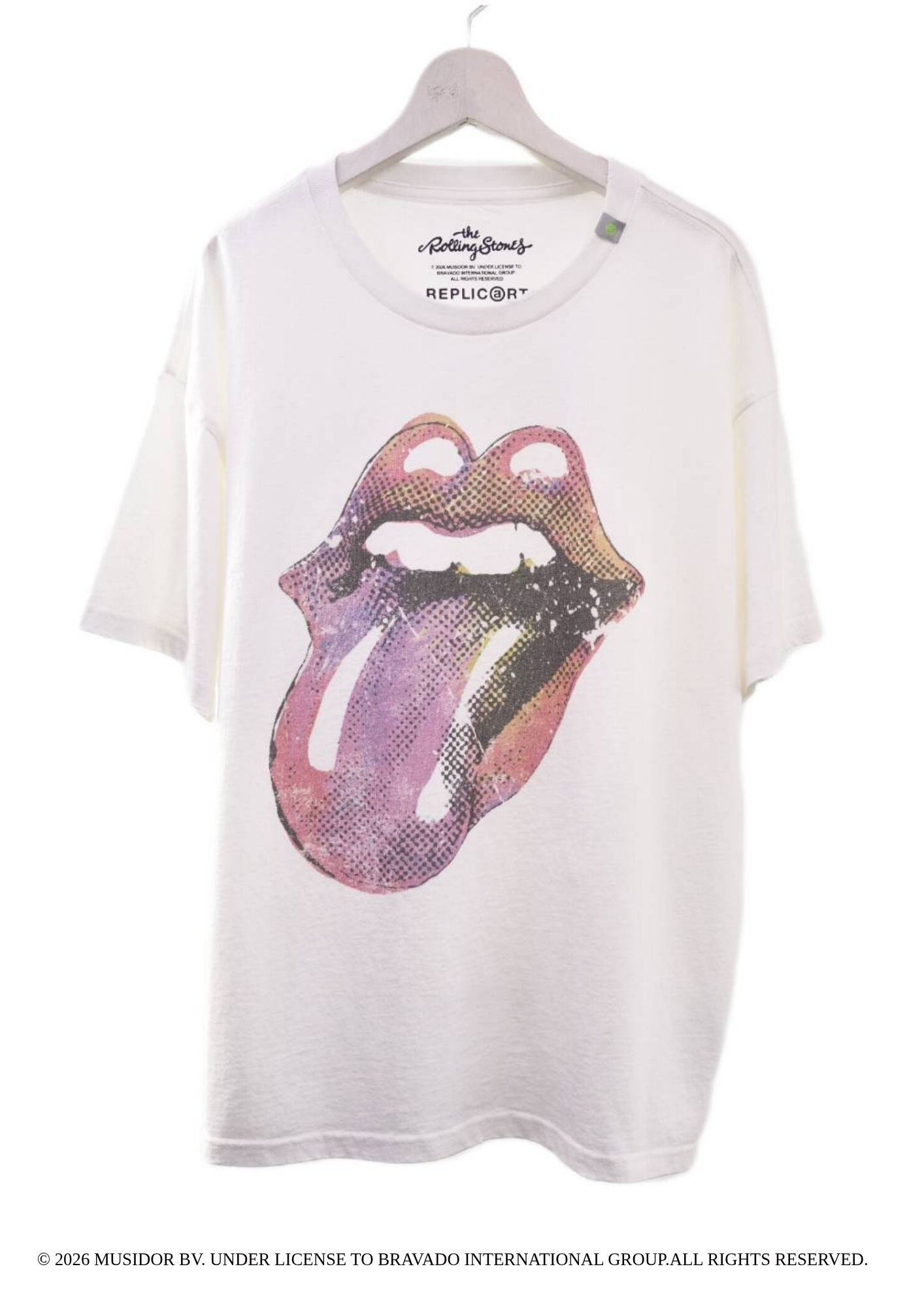 【ローリングストーンズ】 RP-RS-001 / The Rolling Stone Tシャツ / WHITE / ユニセックス
